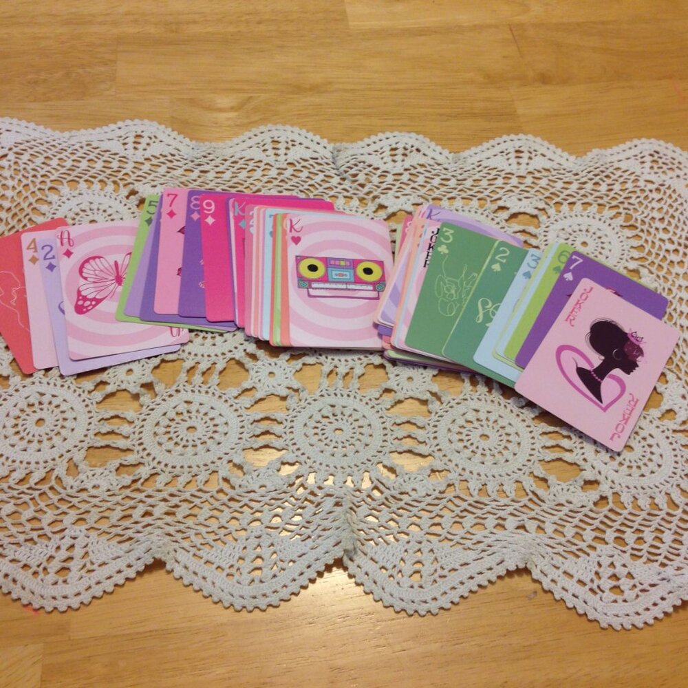 Fashionista playing cards deck, so fun!